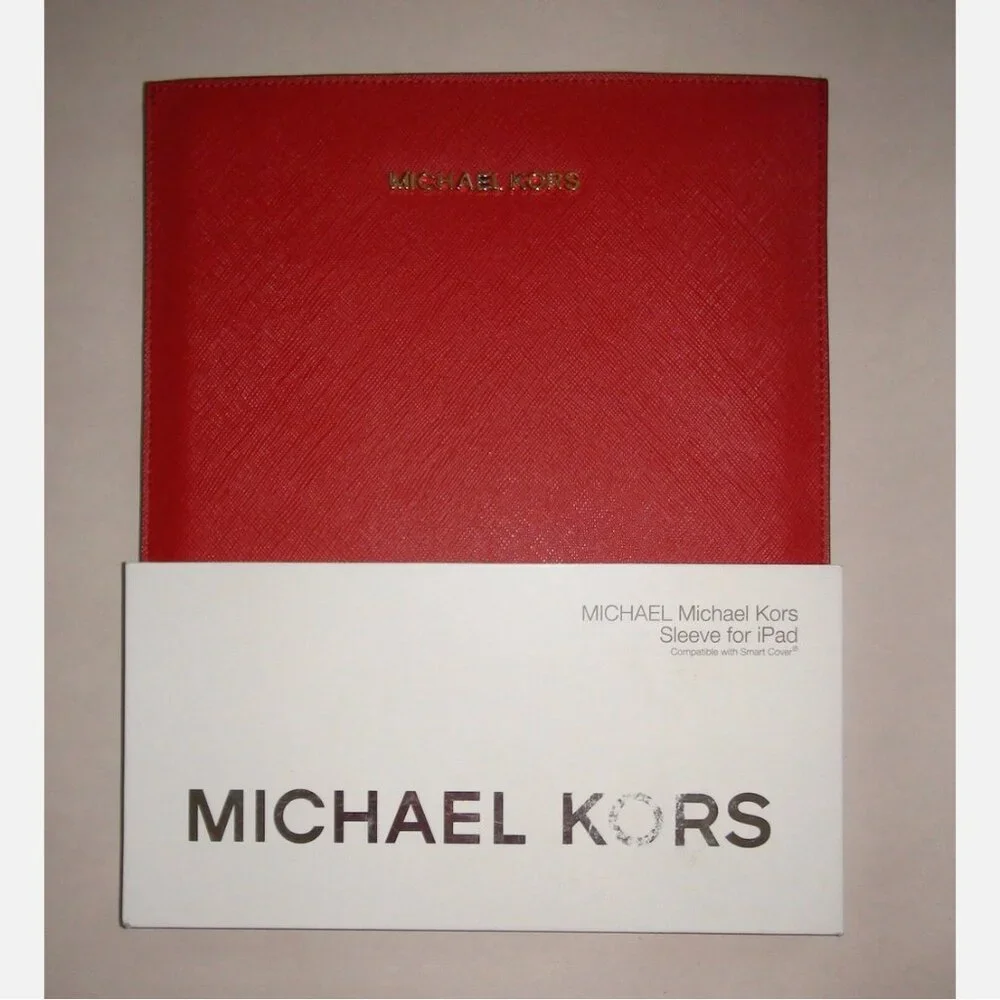 Michael Michael Kors Saffiano Leather IPad Sleeve